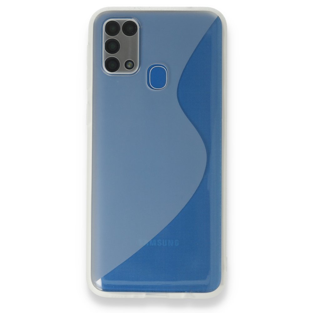  Samsung Galaxy M31 Kılıf S Silikon - Şeffaf