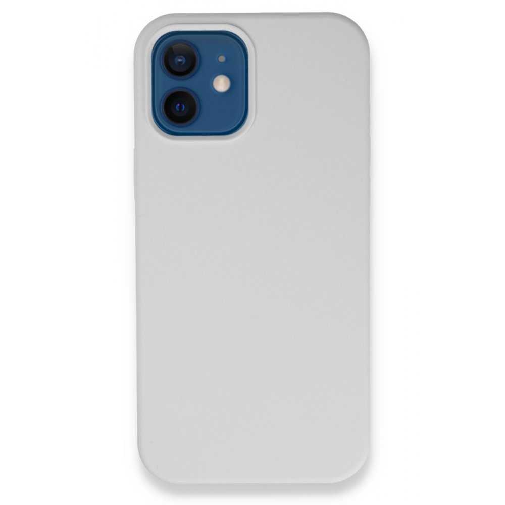  iPhone 12 Kılıf Lansman Legant Silikon - Beyaz