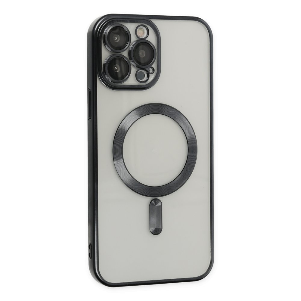 iPhone 13 Pro Max Kılıf Kross Magneticsafe Kapak - Siyah  iPhone 13 Pro Max Kılıf Kross Magneticsafe Kapak - Siyah
