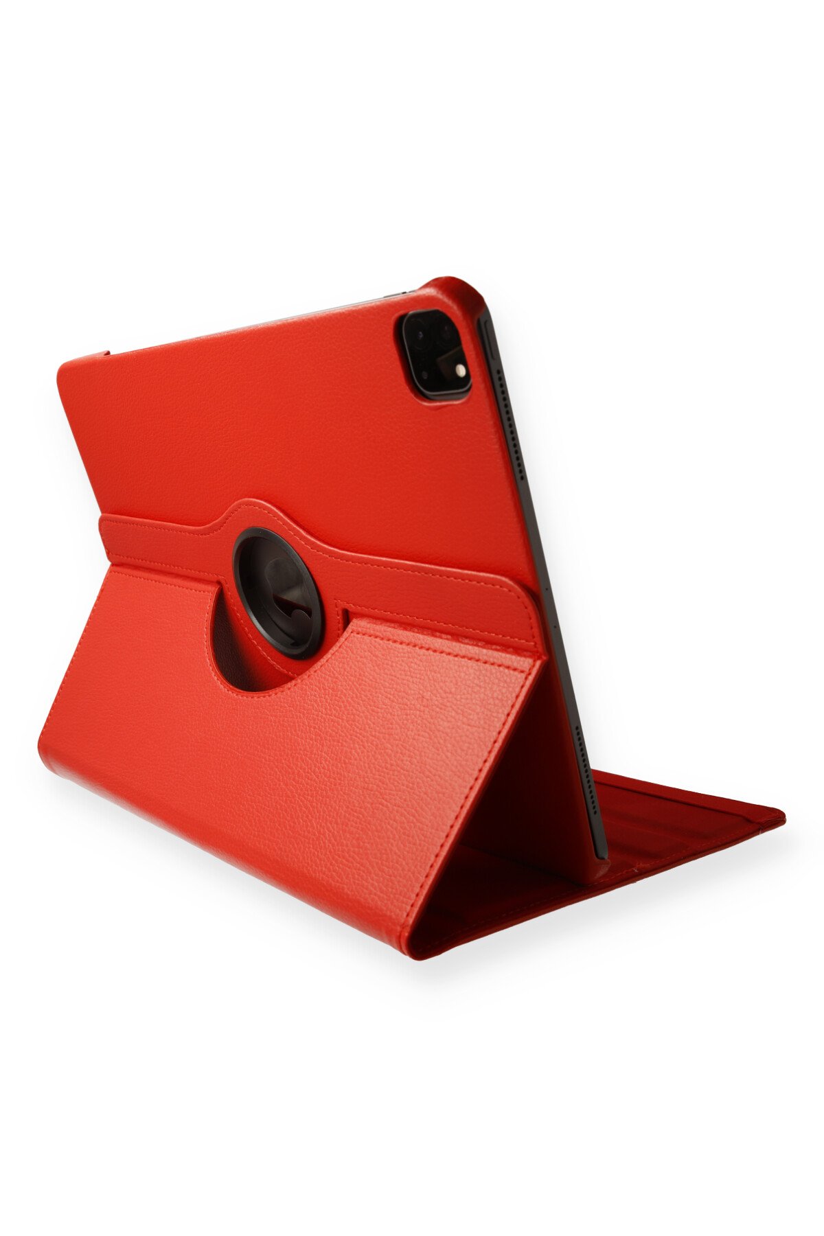 iPad Pro 11 (2018) Kılıf 360 Tablet Deri Kılıf - Kırmızı iPad Pro 11 (2018) Kılıf 360 Tablet Deri Kılıf - Kırmızı