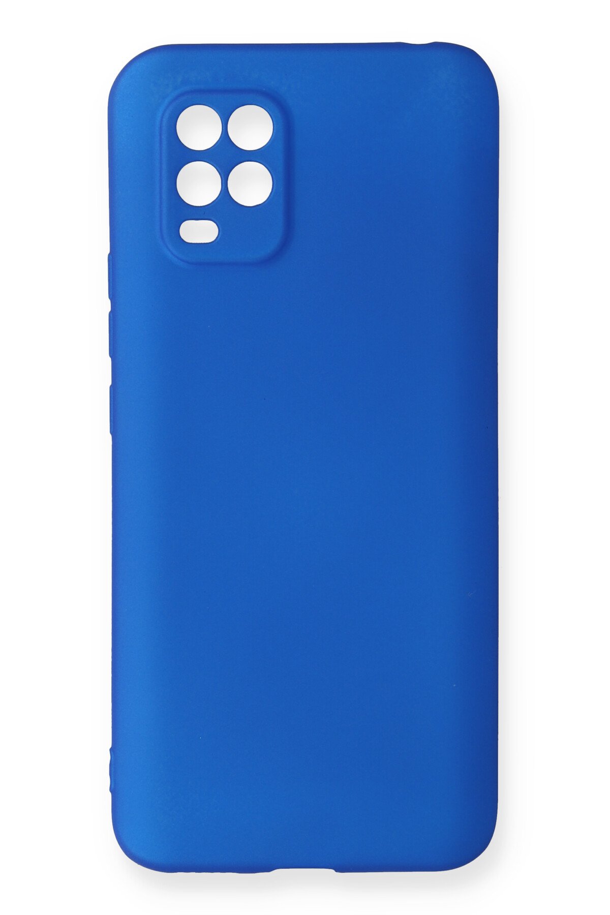 Xiaomi Mi 10 Lite Kılıf First Silikon - Mavi  Xiaomi Mi 10 Lite Kılıf First Silikon - Mavi