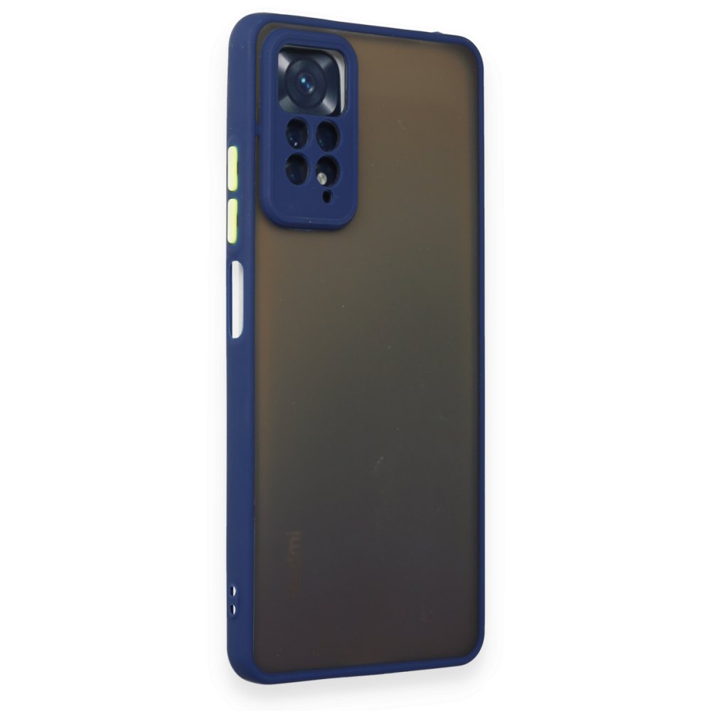 Redmi Note 12 Pro 4G Kılıf Montreal Silikon Kapak - Lacivert