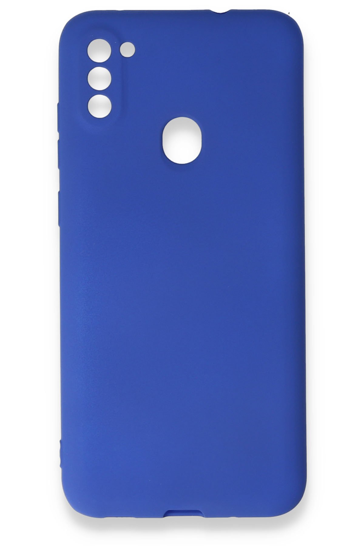  Samsung Galaxy M11 Kılıf First Silikon - Lacivert