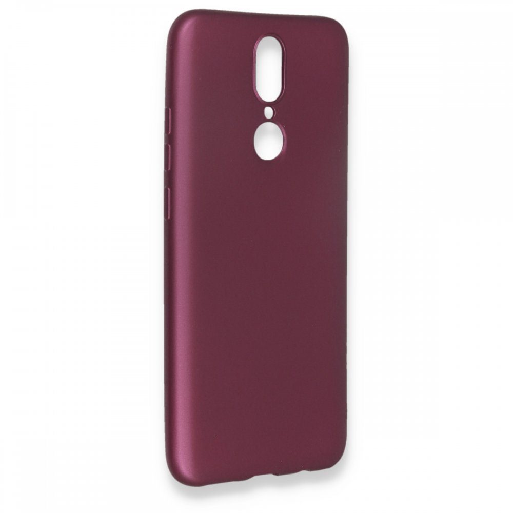  Vestel V7 Kılıf First Silikon - Mürdüm