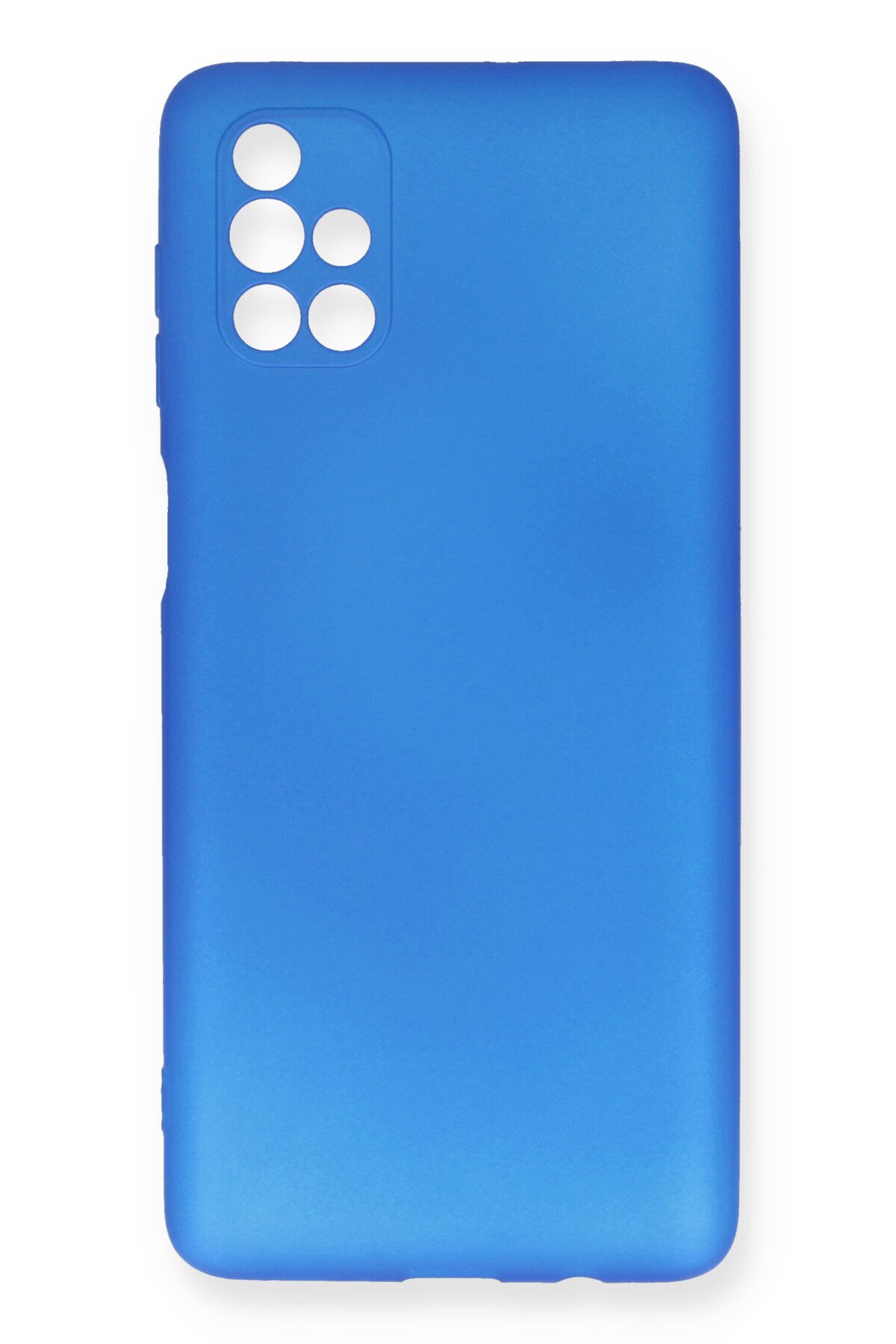  Samsung Galaxy M51 Kılıf First Silikon - Mavi