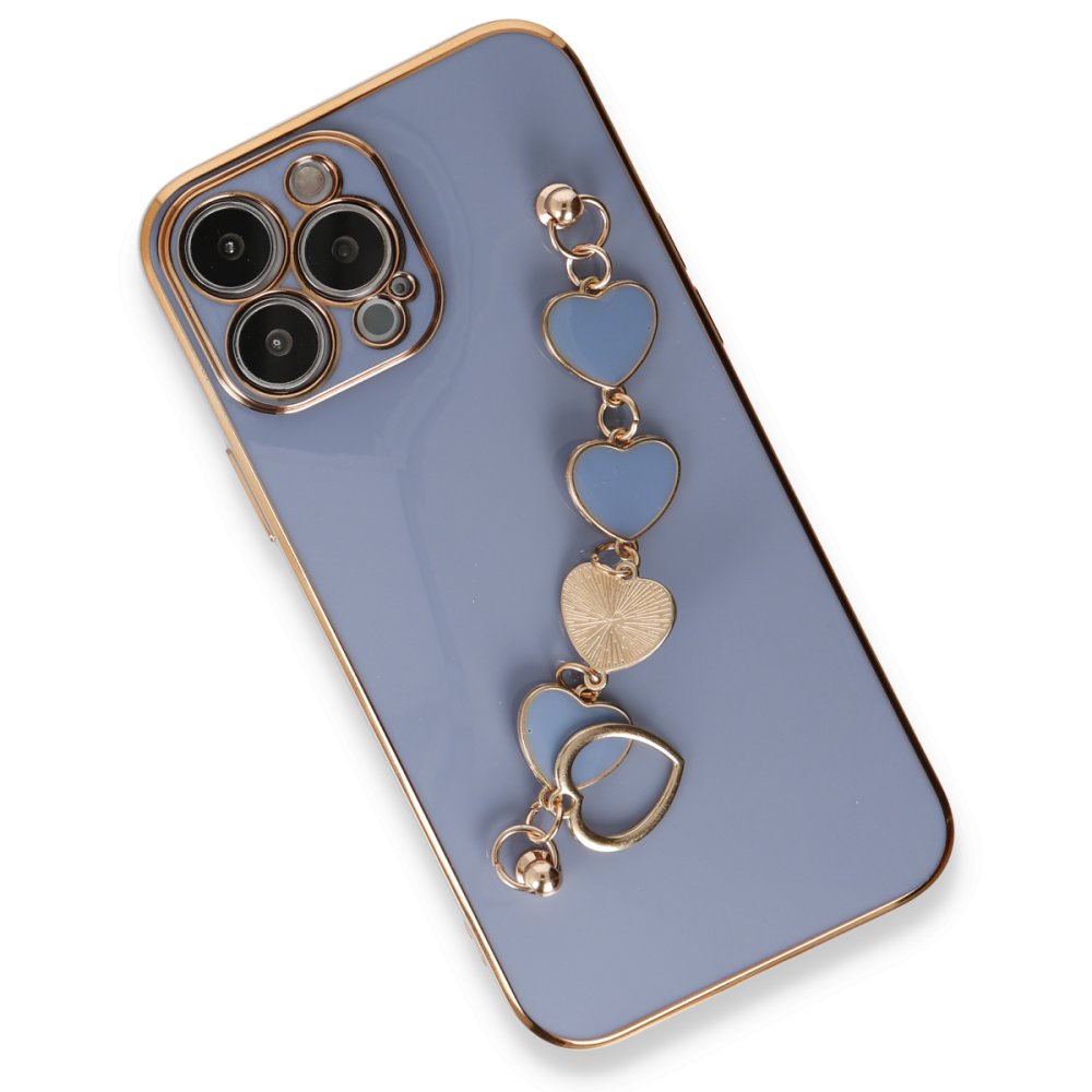  iPhone 14 Pro Kılıf Esila Silikon - Gri