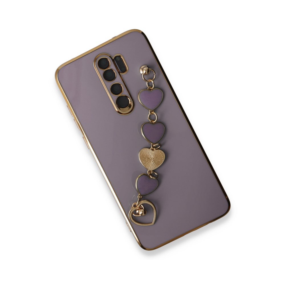 Redmi Note 8 Pro Kılıf Esila Silikon - Mor Redmi Note 8 Pro Kılıf Esila Silikon - Mor