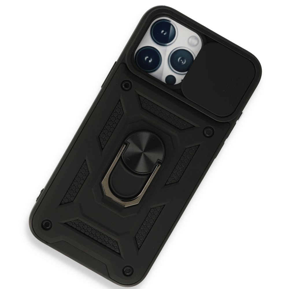 iPhone 15 Pro Max Kılıf Pars Lens Yüzüklü Silikon - Siyah iPhone 15 Pro Max Kılıf Pars Lens Yüzüklü Silikon - Siyah