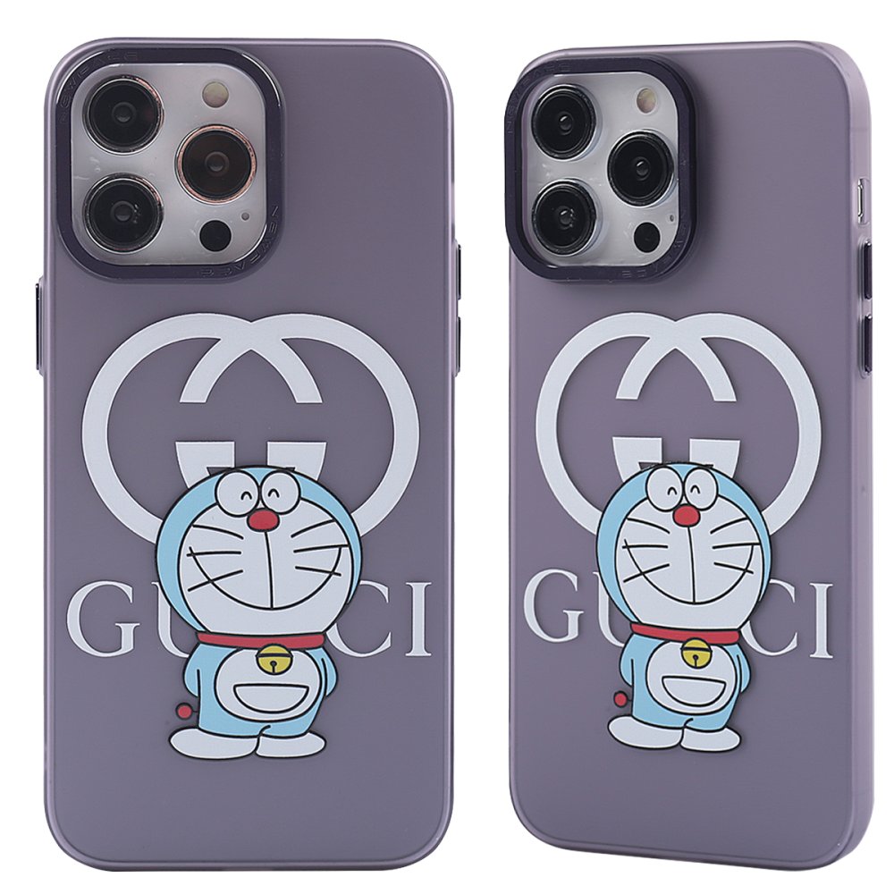  iPhone 12 Pro Max Kılıf Prada Desenli Kapak - Prada Mor - 3