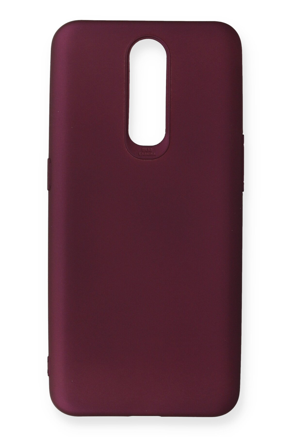 Oppo RX17 Pro Kılıf First Silikon - Mürdüm Oppo RX17 Pro Kılıf First Silikon - Mürdüm