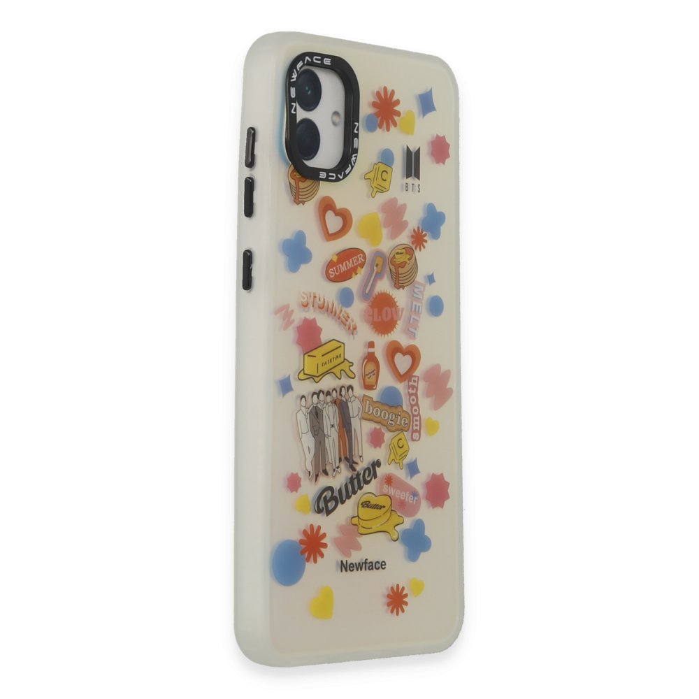  Samsung Galaxy A04 Kılıf Estoril Desenli Kapak - Estoril - 16