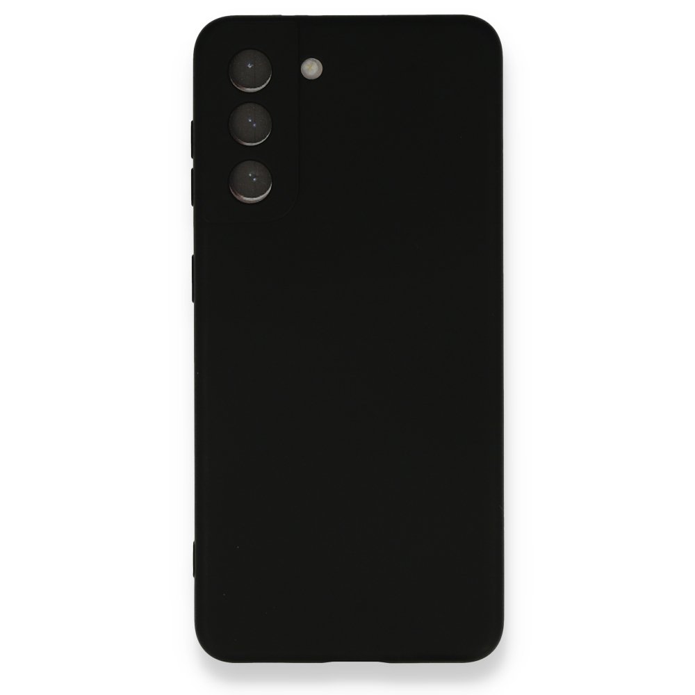  Samsung Galaxy S21 Kılıf Nano içi Kadife Silikon - Siyah