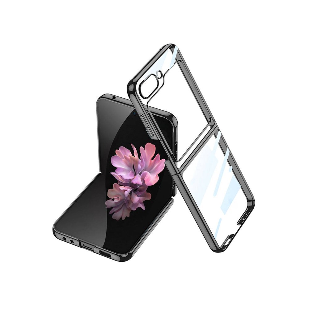  Samsung Galaxy Z Flip 6 Kılıf Fold Element Kapak - Siyah