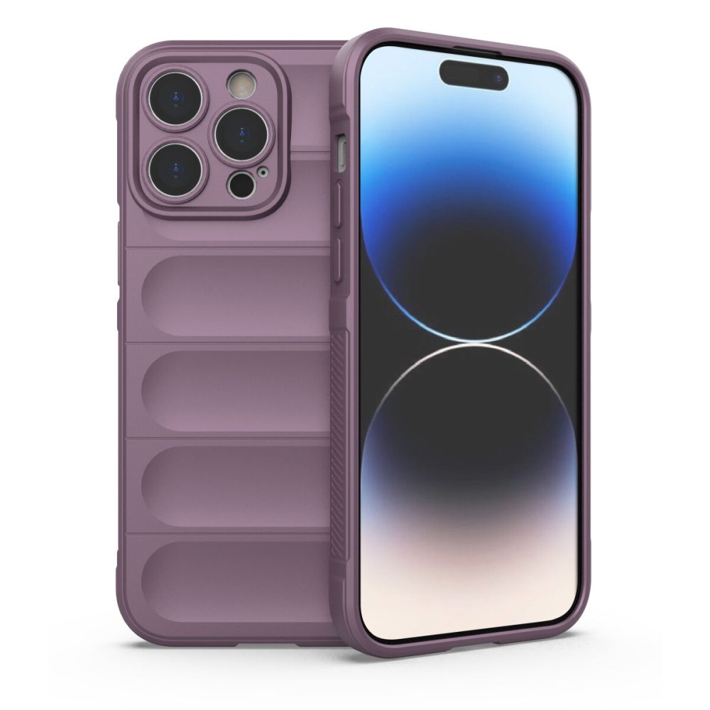 iPhone 14 Pro Kılıf Optimum Silikon - Mor  iPhone 14 Pro Kılıf Optimum Silikon - Mor