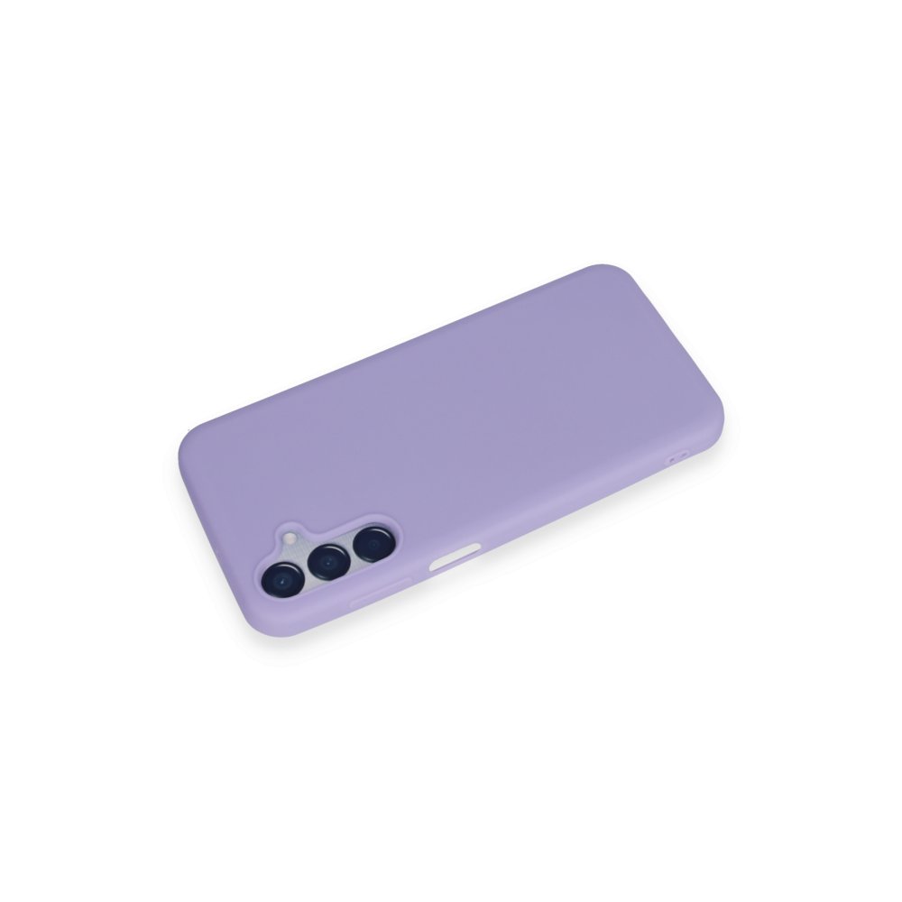  Samsung Galaxy M15 Kılıf First Silikon - Lila