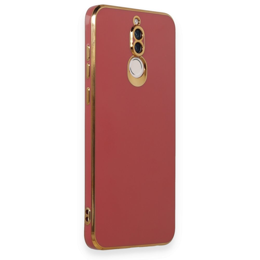 Huawei Mate 10 Lite Kılıf Volet Silikon - Kırmızı  Huawei Mate 10 Lite Kılıf Volet Silikon - Kırmızı