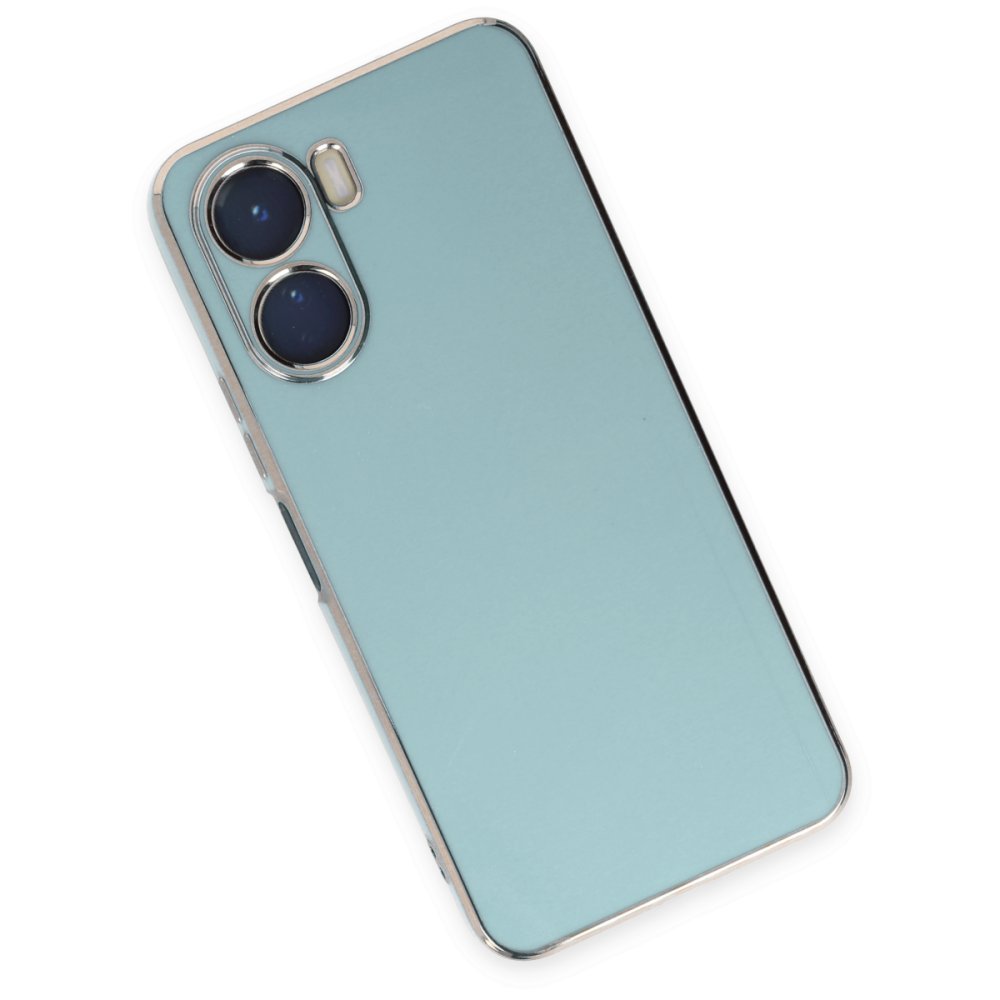 Vivo Y16 Kılıf Volet Silikon - Açık Yeşil  Vivo Y16 Kılıf Volet Silikon - Açık Yeşil