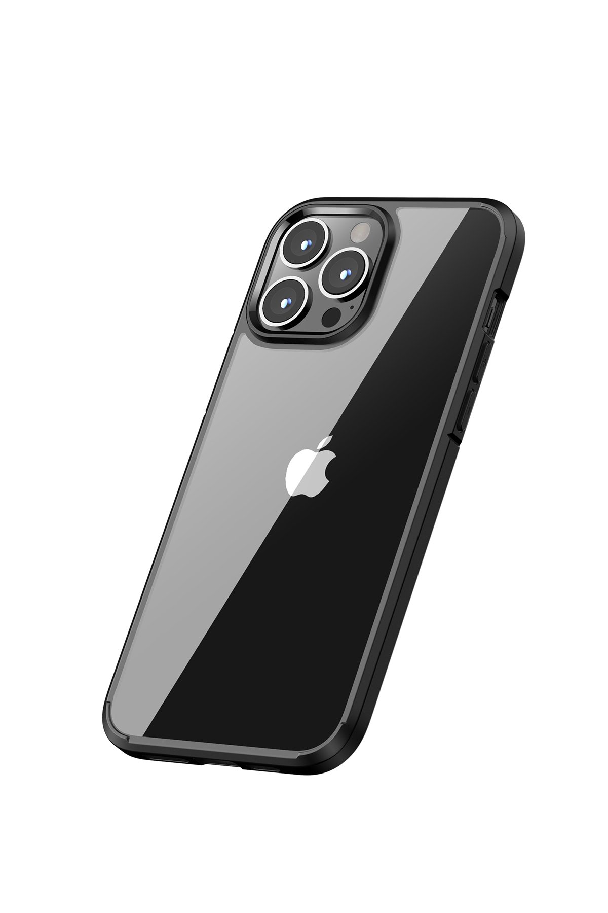 iPhone 13 Pro Kılıf Bold Silikon - Siyah iPhone 13 Pro Kılıf Bold Silikon - Siyah