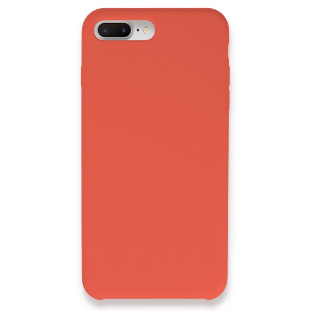  iPhone 8 Plus Kılıf Lansman Legant Silikon - Turuncu