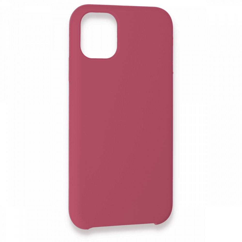  iPhone 11 Pro Max Kılıf Lansman Legant Silikon - Fuşya
