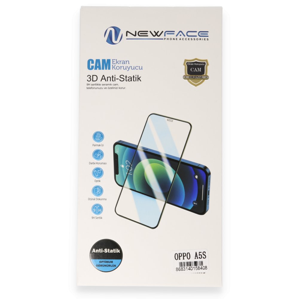  iPhone 14 Pro 3D Antistatik Cam Ekran Koruyucu