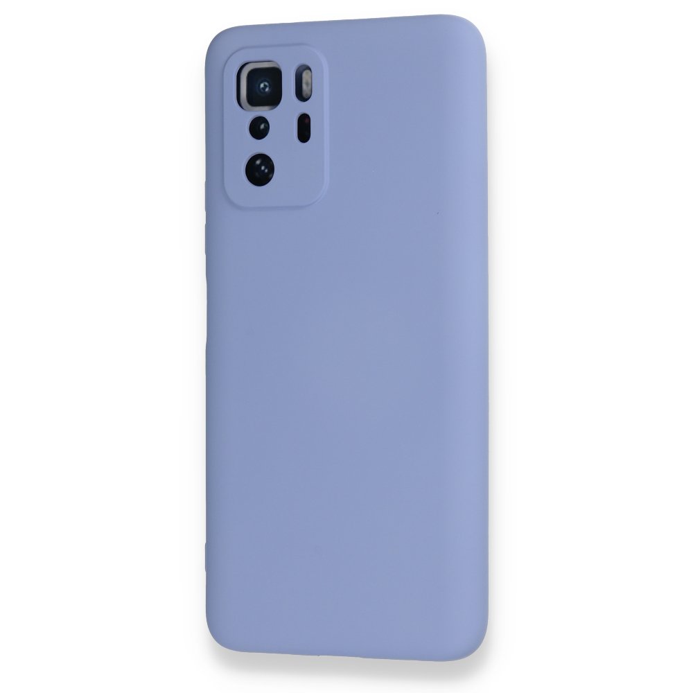  Xiaomi Poco X3 GT Kılıf Nano içi Kadife Silikon - Lila