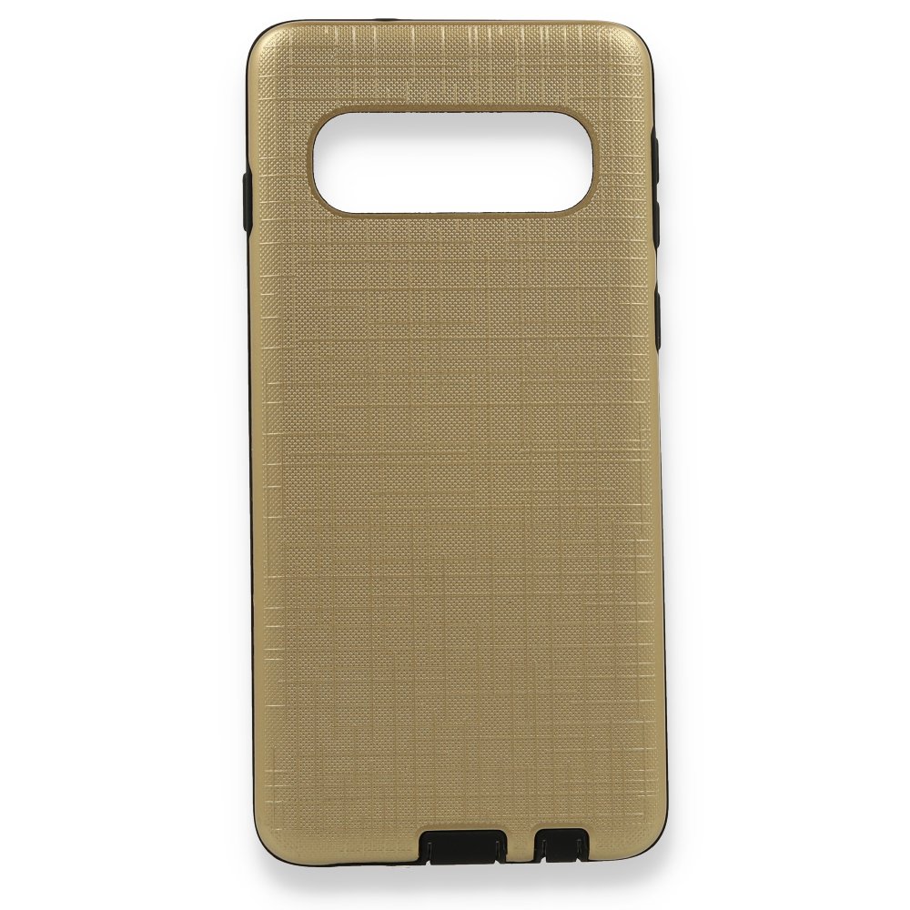  Samsung Galaxy S10 Kılıf YouYou Silikon Kapak - Gold