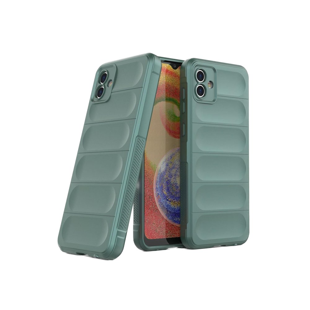  Samsung Galaxy A05 Kılıf Optimum Silikon - Koyu Yeşil