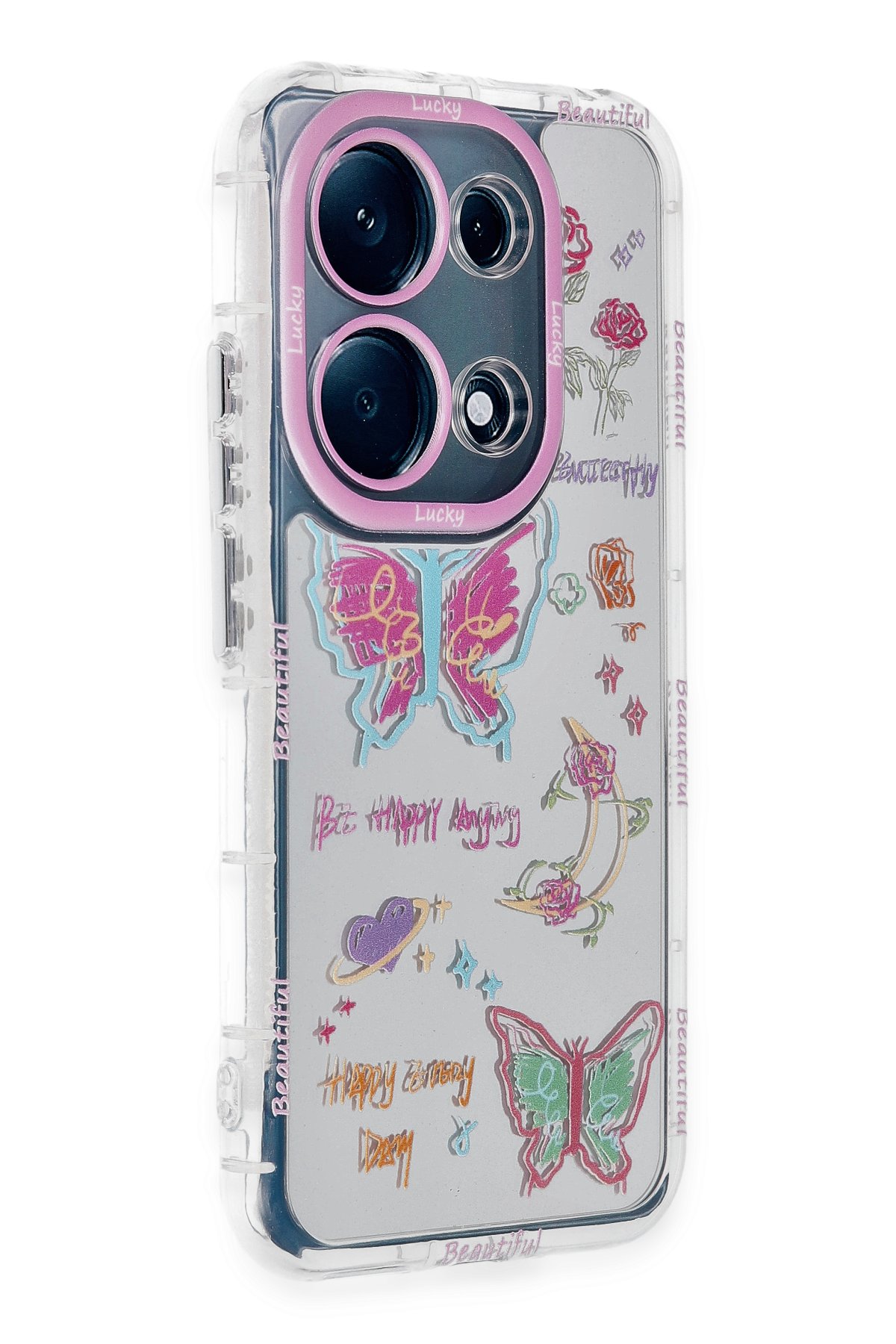 Redmi Note 13 Pro 4G Kılıf Reflexion Desenli Kapak - Desen 8