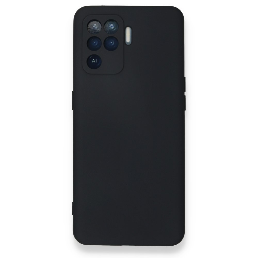  Oppo Reno 5 Lite Kılıf Nano içi Kadife Silikon - Lacivert