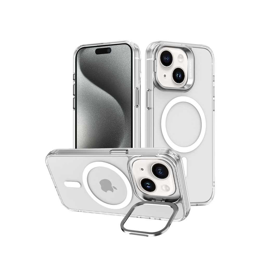 Joko iPhone 15 Armor Magsafe Kapak - Şeffaf Joko iPhone 15 Armor Magsafe Kapak - Şeffaf