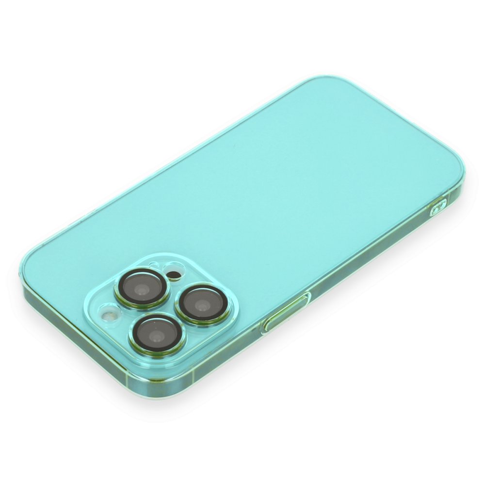 iPhone 13 Pro Max Kılıf Armada Lensli Kapak - Yeşil  iPhone 13 Pro Max Kılıf Armada Lensli Kapak - Yeşil