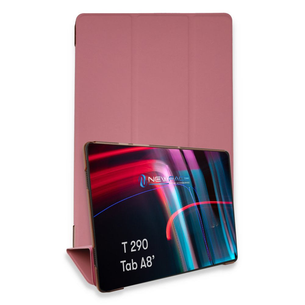 Samsung Galaxy T290 Tab A 8 Kılıf Tablet Smart Kılıf - Pembe Samsung Galaxy T290 Tab A 8 Kılıf Tablet Smart Kılıf - Pembe
