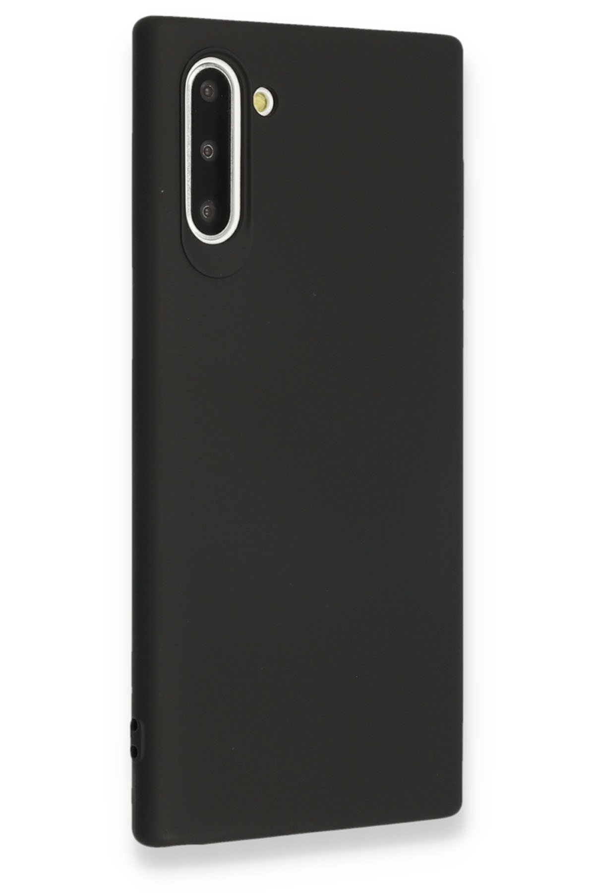  Samsung Galaxy Note 10 Kılıf First Silikon - Siyah