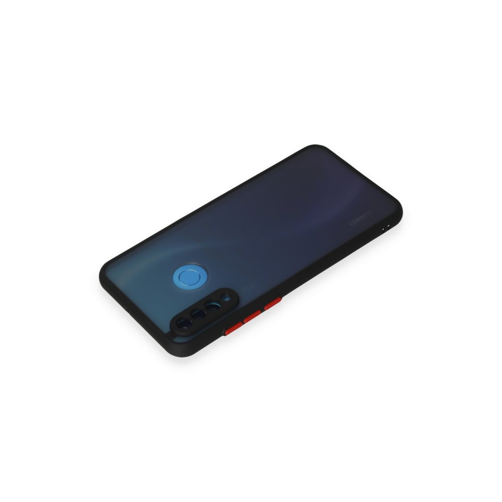 Huawei P30 Lite Kılıf Montreal Silikon Kapak - Siyah Huawei P30 Lite Kılıf Montreal Silikon Kapak - Siyah