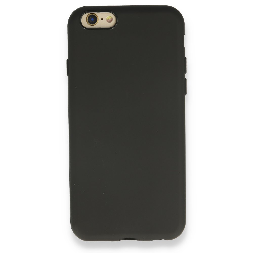  iPhone 6 Kılıf First Silikon - Siyah