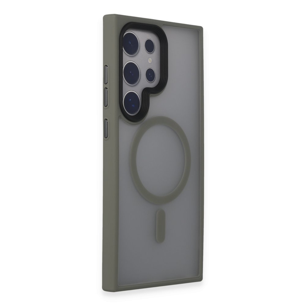  Samsung Galaxy S24 Ultra Kılıf Trex Magneticsafe Kapak - Titan Gri