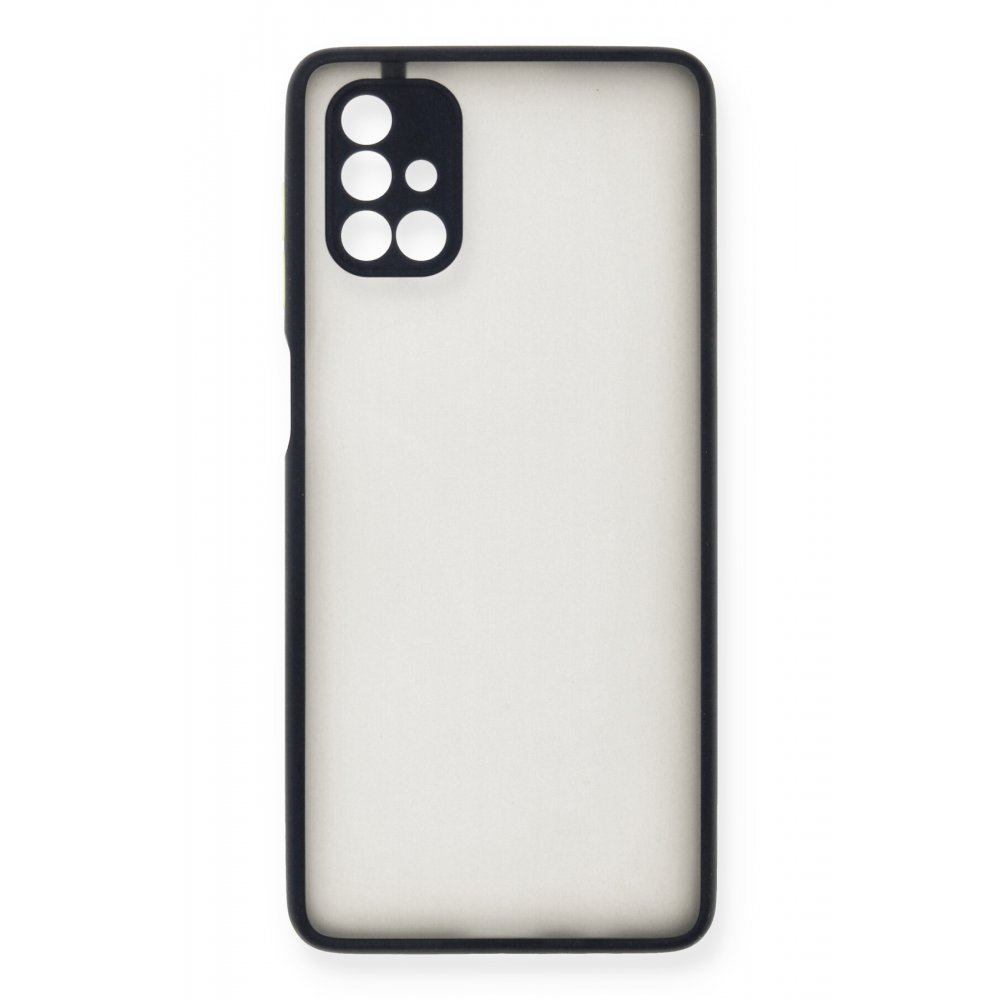  Samsung Galaxy M51 Kılıf Montreal Silikon Kapak - Lacivert