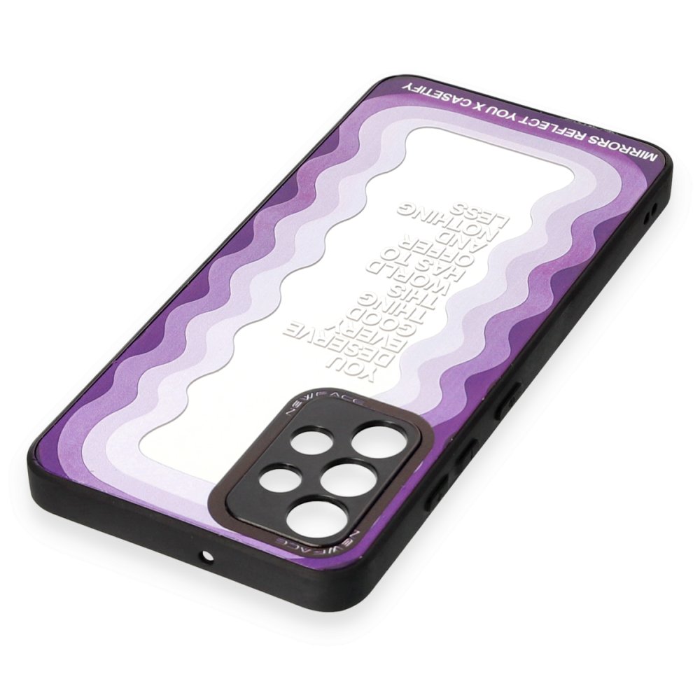  Samsung Galaxy A52S Kılıf Mirror Desenli Kapak - Mirror - 5