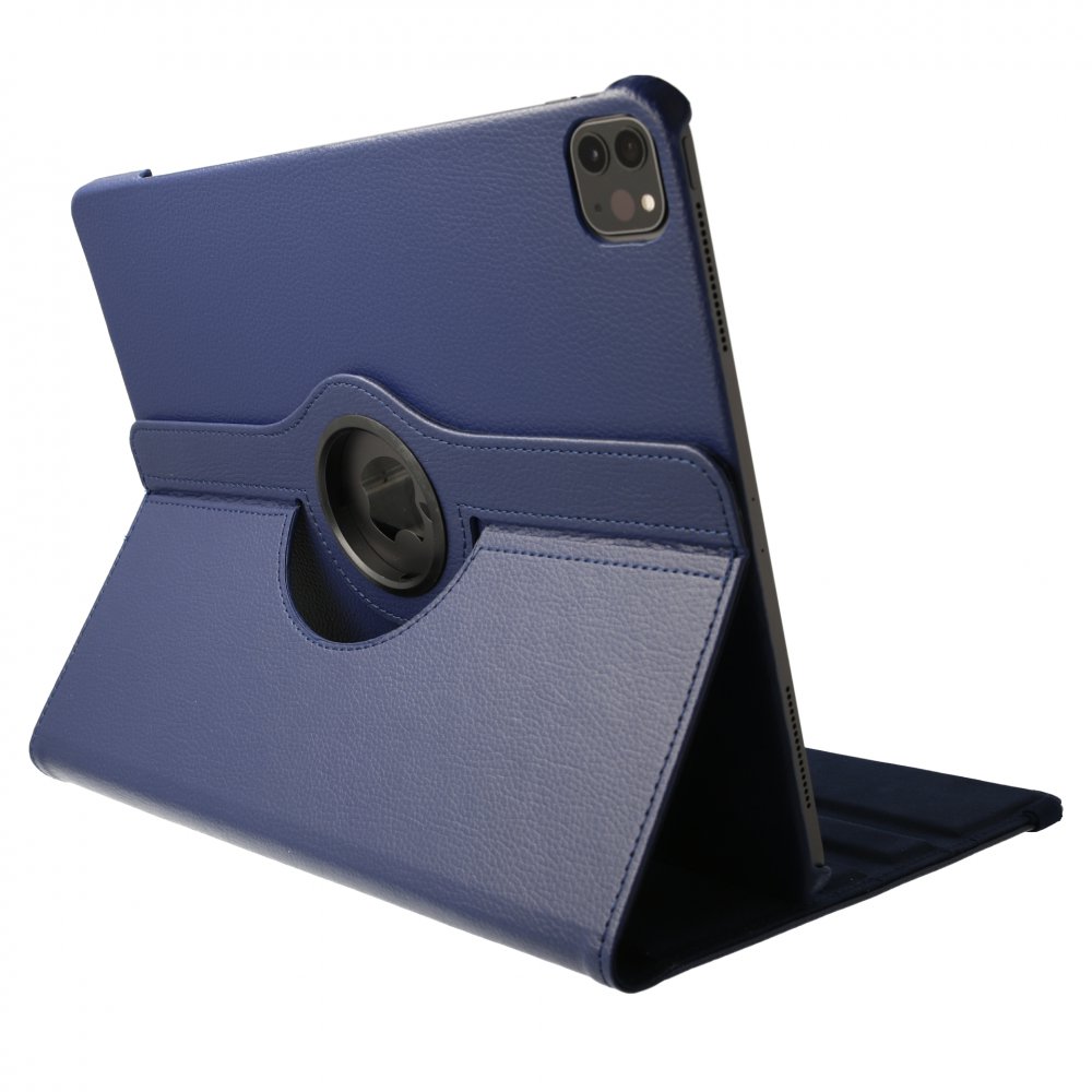  iPad Pro 12.9 (2018) Kılıf 360 Tablet Deri Kılıf - Lacivert