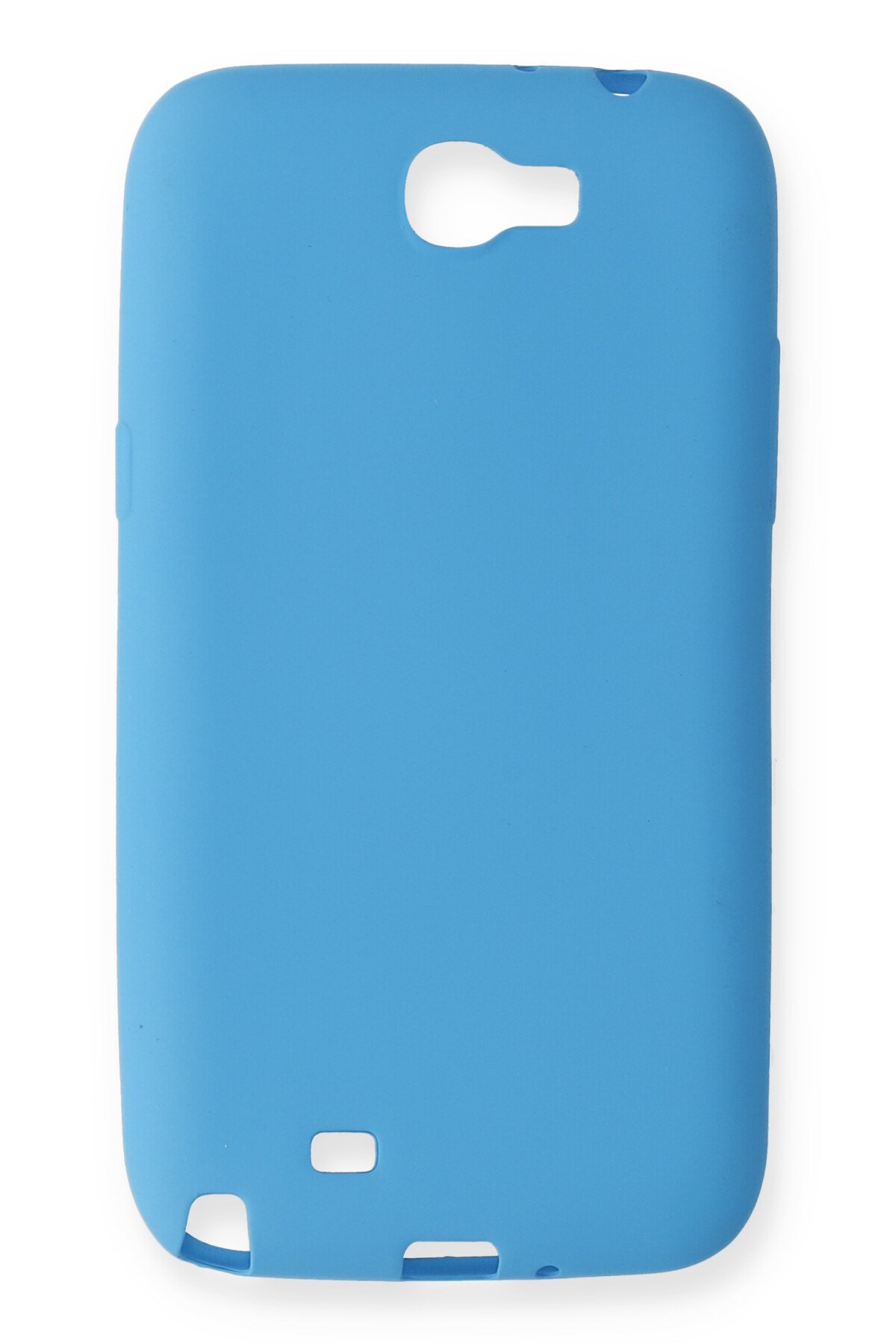  Samsung Galaxy Note 2 / N7100 Kılıf First Silikon - Mavi