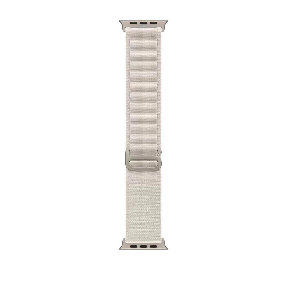Apple Watch 45mm Mountain Kordon - Beyaz Apple Watch 45mm Mountain Kordon - Beyaz