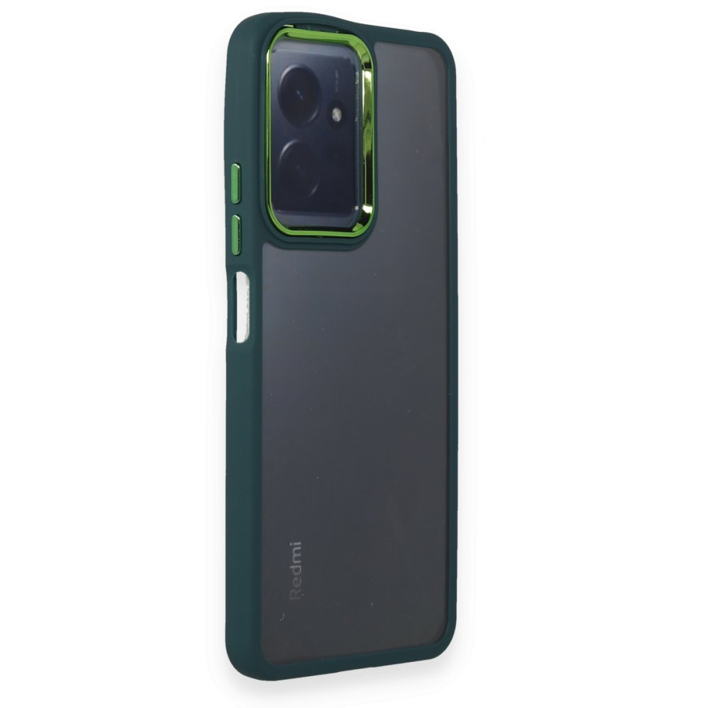 Redmi Note 12 4G Kılıf Dora Kapak - Haki Yeşil