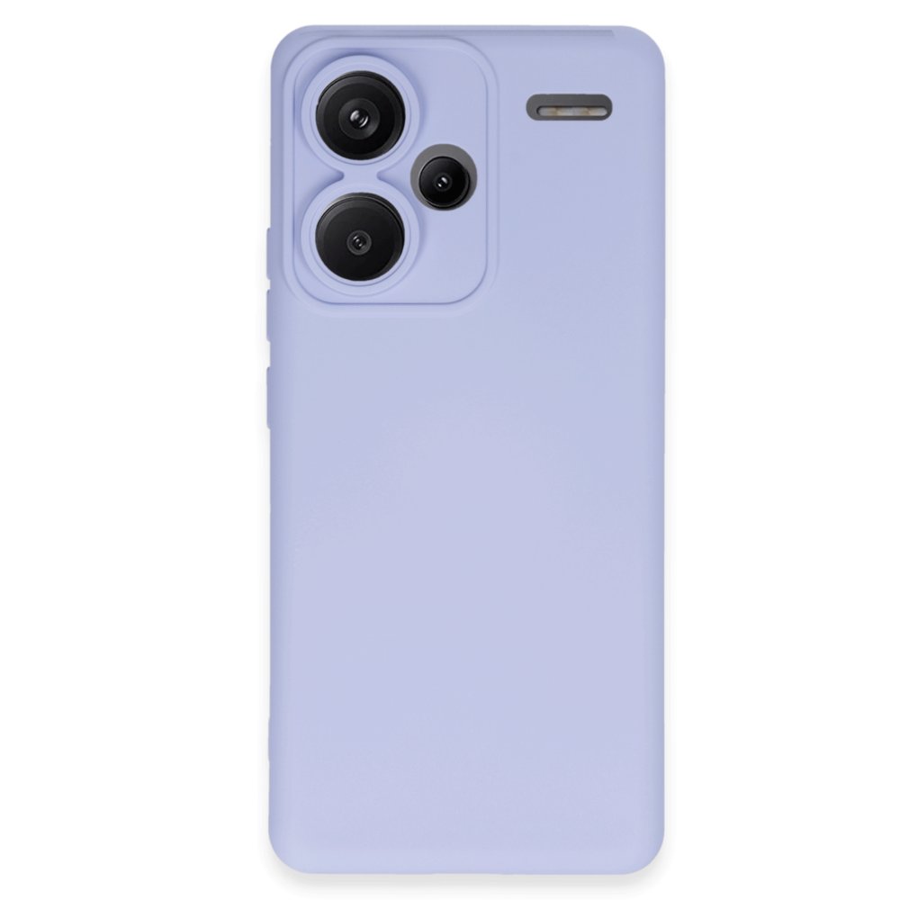 Redmi Note 13 Pro Plus Kılıf Nano içi Kadife Silikon - Lila