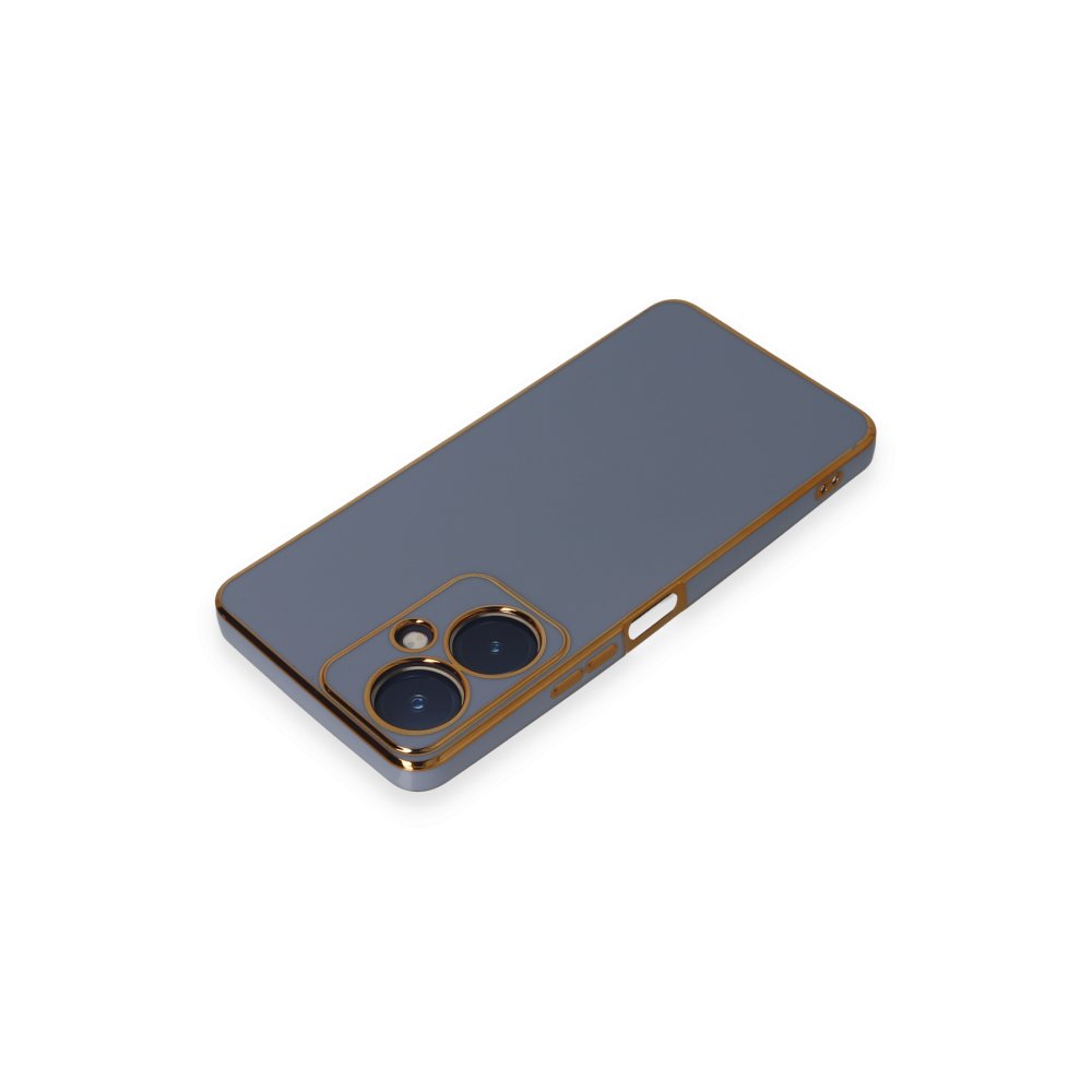  Vivo Y27 Kılıf Volet Silikon - Mavi