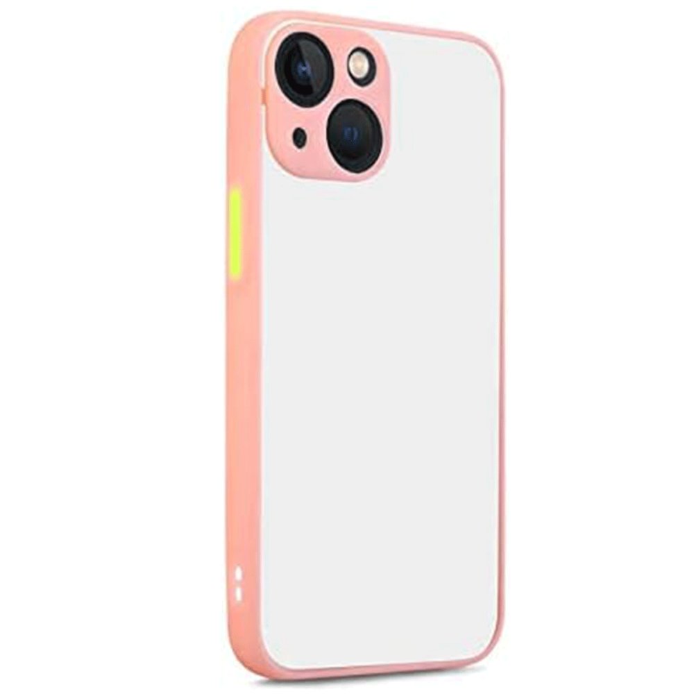 iPhone 13 Kılıf Montreal Silikon Kapak - Pembe iPhone 13 Kılıf Montreal Silikon Kapak - Pembe