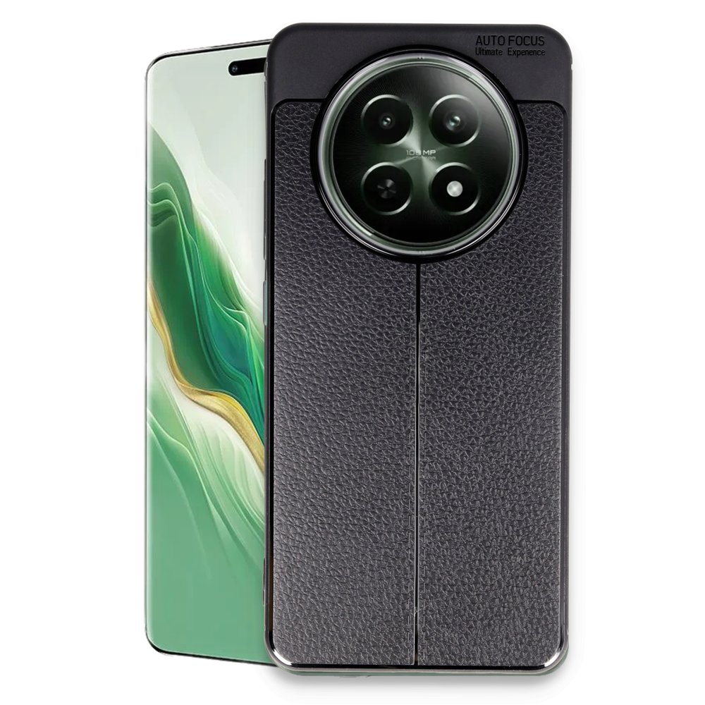 Realme 12 5G Kılıf Auto Focus Kapak - Siyah Realme 12 5G Kılıf Auto Focus Kapak - Siyah