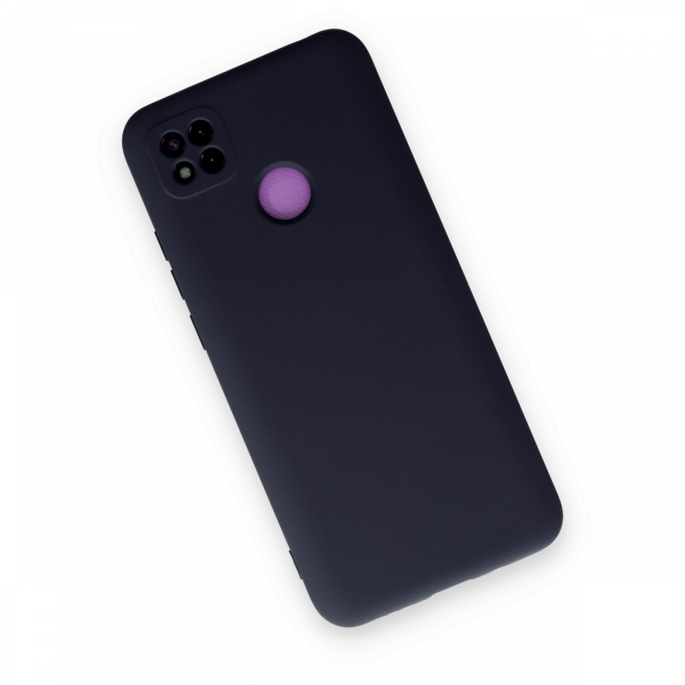 Redmi 9C Kılıf Nano içi Kadife Silikon - Lacivert