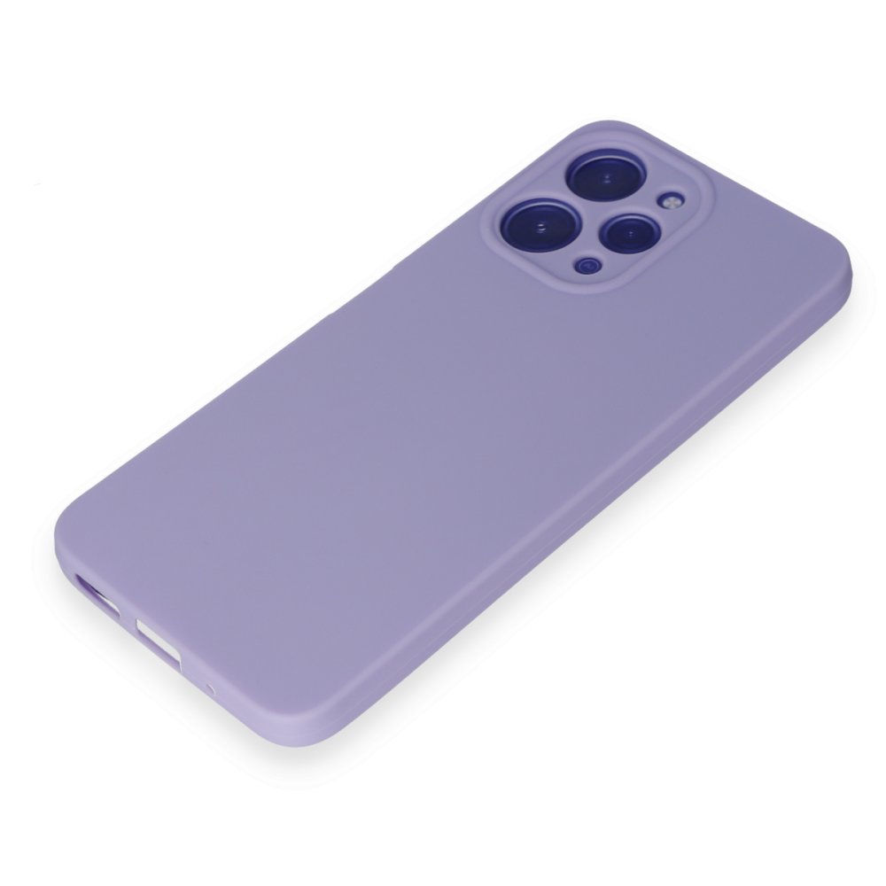 Redmi 12 Kılıf First Silikon - Lila Redmi 12 Kılıf First Silikon - Lila
