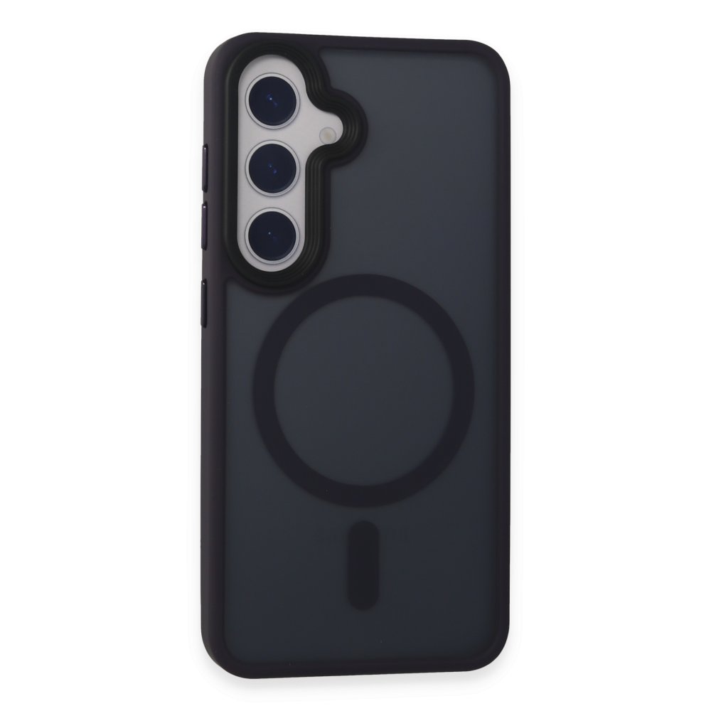  Samsung Galaxy S24 Kılıf Trex Magneticsafe Kapak - Derin Mor